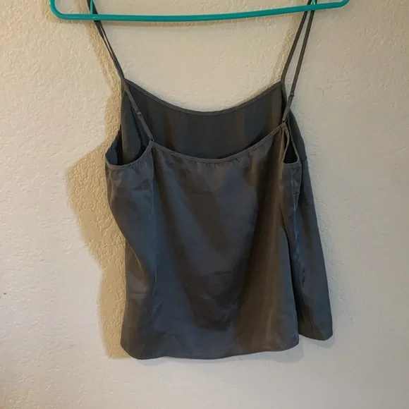 Skims gray silk stretch sleep tank S - Picture 6 of 6